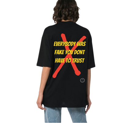 Fake-Club X Conversion Unisex Oversize T-shirt