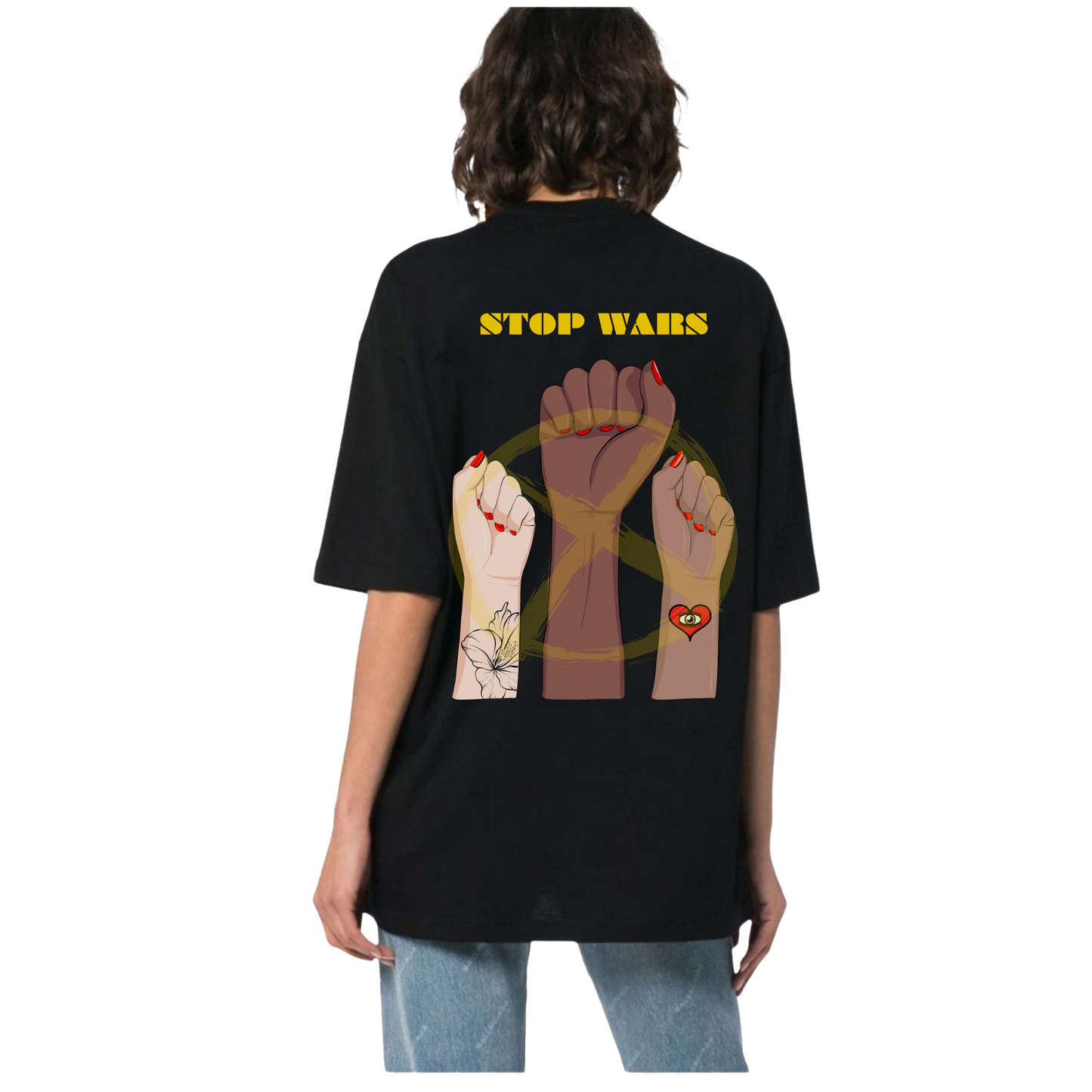 Peace-X  Conversion Unisex Oversize T-shirt