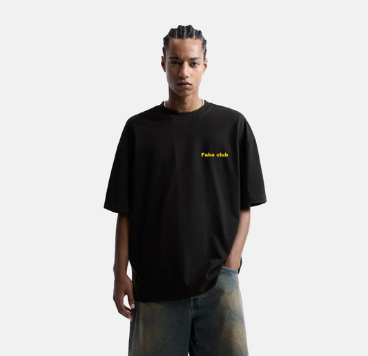 Fake Club X Conversion Unisex Oversize T-shirt